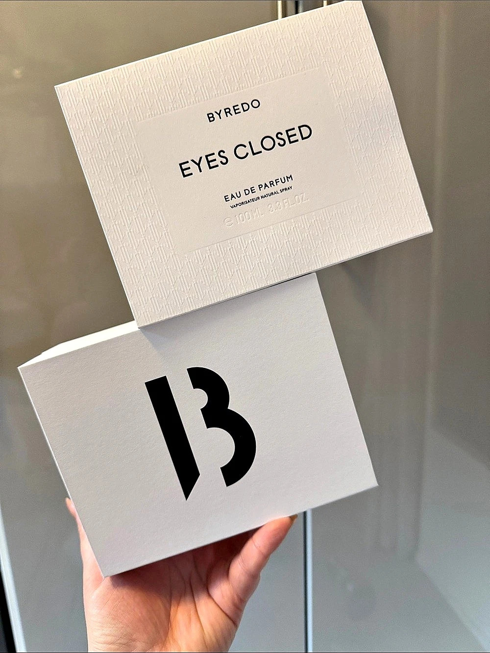 Byredo Eyes Closed Eau de Parfum Box (only) White (100ml)